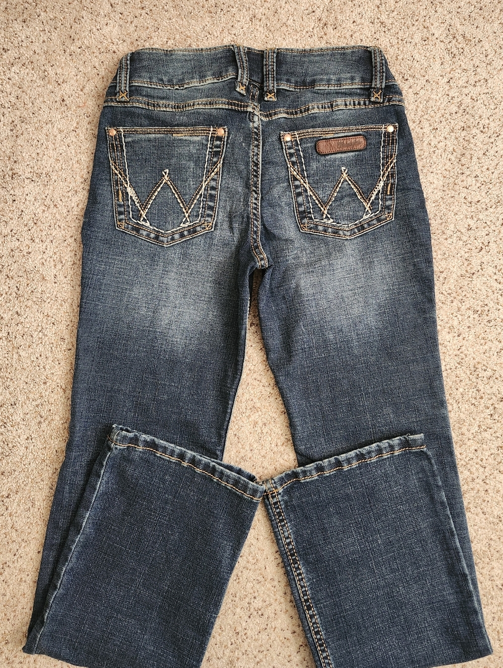Wrangler Women's Blue Bootcut Jeans